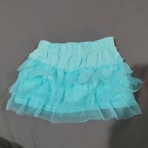 Blue skirt
